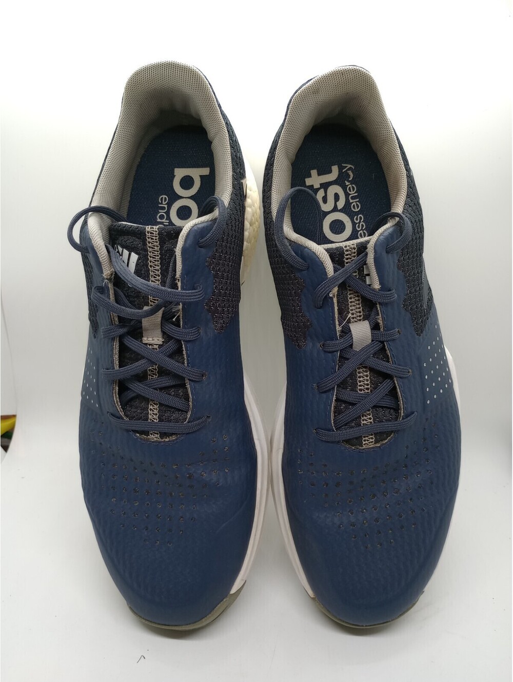 Adidas Boost Men's Mesh Athletic Shoes 10 Navy Blue End'less Energy Running 215